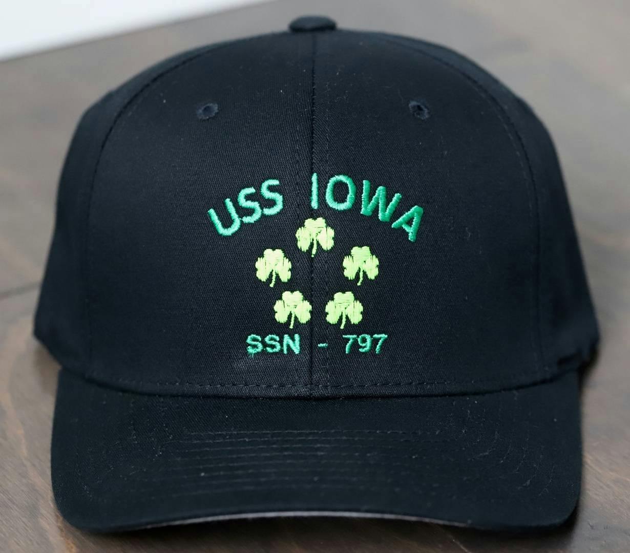 USS IOWA Collegiate Branded Submarine Ball Cap - Sullivans